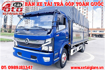 Xe Tải NISSAN K6 5T3 Thùng Mui Bạt | Xe Tải VINAMOTOR K6 5 Tấn Thùng Bạt